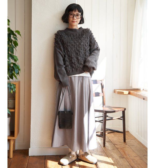 Lbc with Life「フリンジニットプルオーバー」|カーディガン|