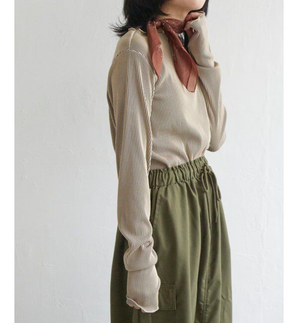 VENCE share style「ツートーン指穴開きトップス」|その他|