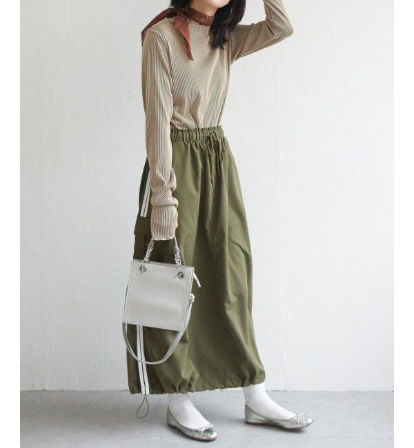 VENCE share style「ツートーン指穴開きトップス」|その他|