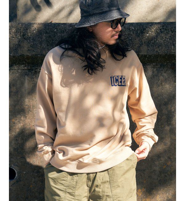 VENCE share style「ICEE サガラ刺繍トレーナー」|スウェット・ジャージ|