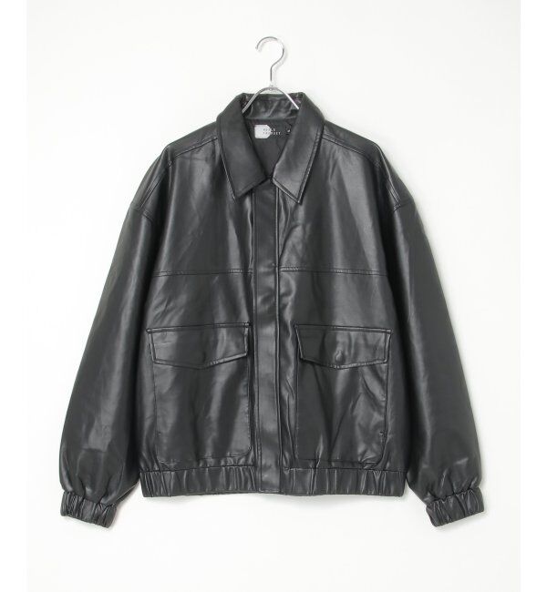 VENCE share style「A-2合皮ジャケット」|その他|