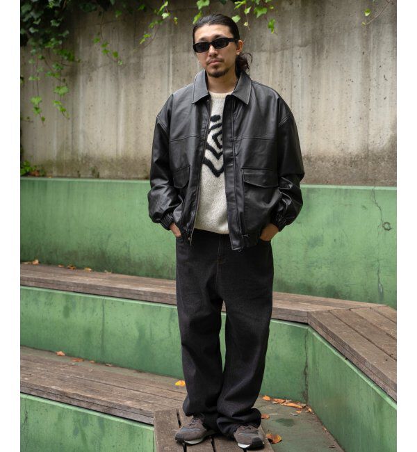 VENCE share style「A-2合皮ジャケット」|その他|