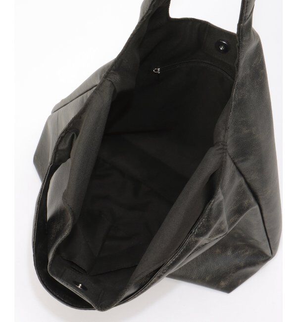 VENCE share style「ヴィンテージ合皮ラウンドトートバッグ」|その他|