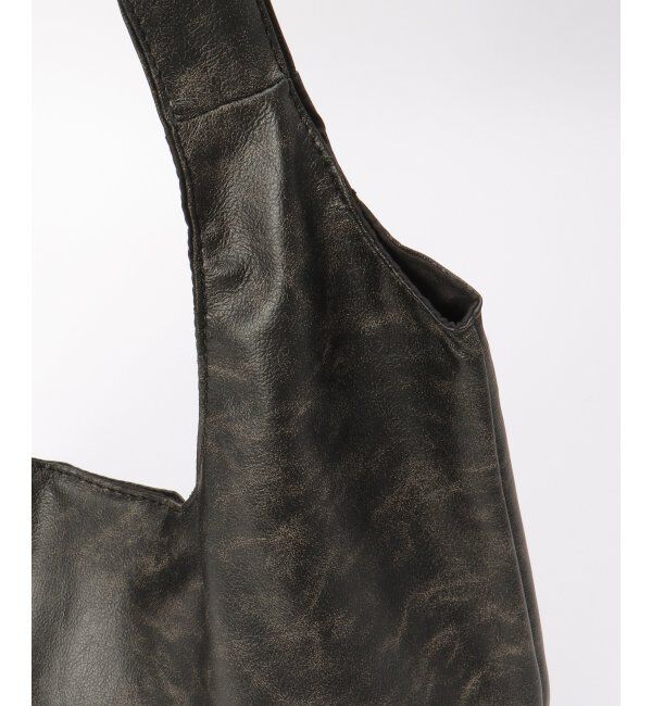 VENCE share style「ヴィンテージ合皮ラウンドトートバッグ」|その他|