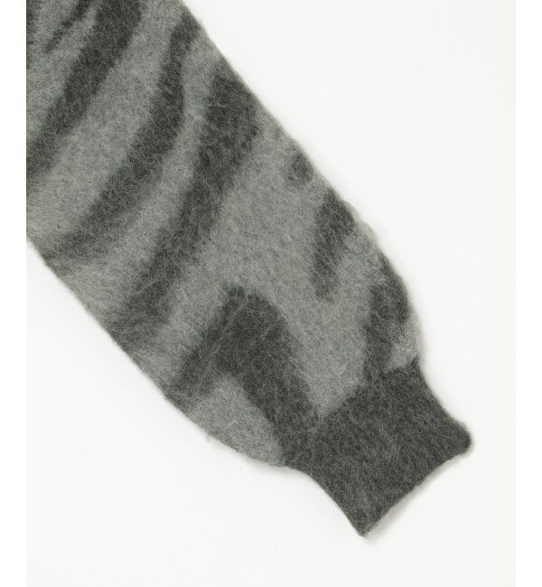 VENCE share style「ジャガードゼブラ柄プルオーバー」|ニット・セーター|