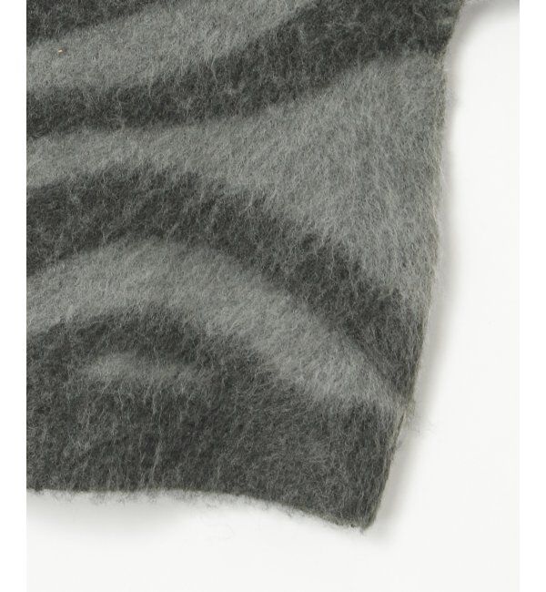 VENCE share style「ジャガードゼブラ柄プルオーバー」|ニット・セーター|