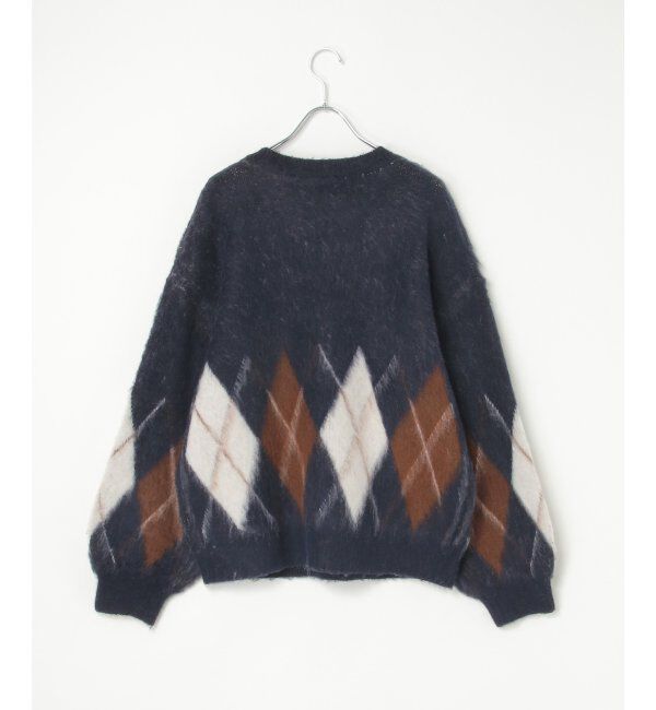 VENCE share style「アーガイルニットプルオーバー」|ニット・セーター|