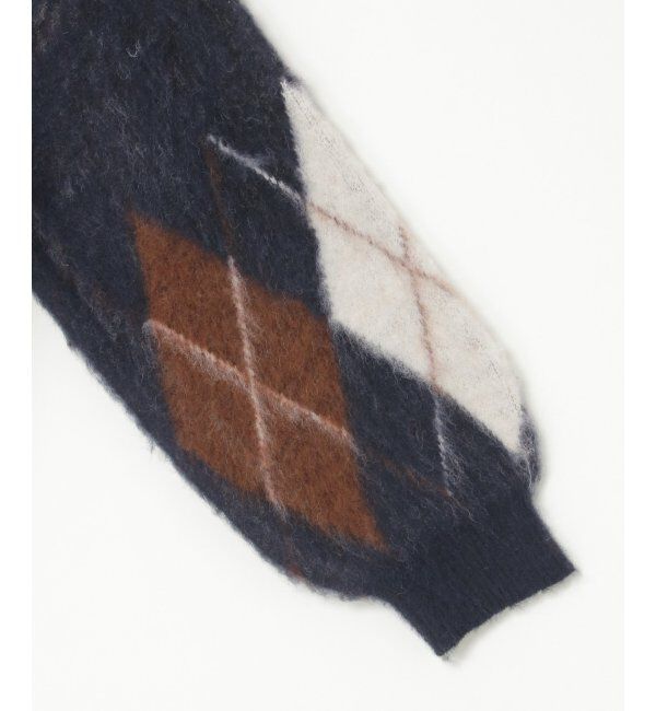 VENCE share style「アーガイルニットプルオーバー」|ニット・セーター|