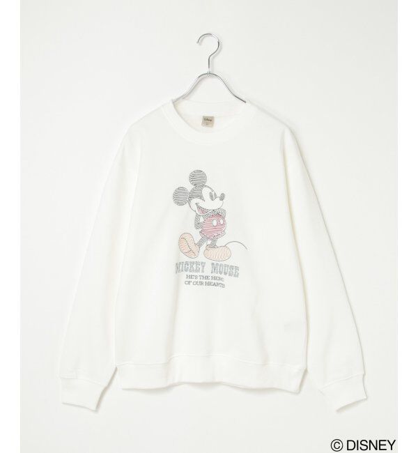 VENCE share style「ミッキーマウス 裏起毛スウェット」|スウェット・ジャージ|
