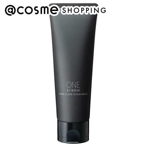 ONE BY KOSE「ONE BY KOSE ポアクリア スクラブ ウォッシュ (130g)」|洗顔料|その他