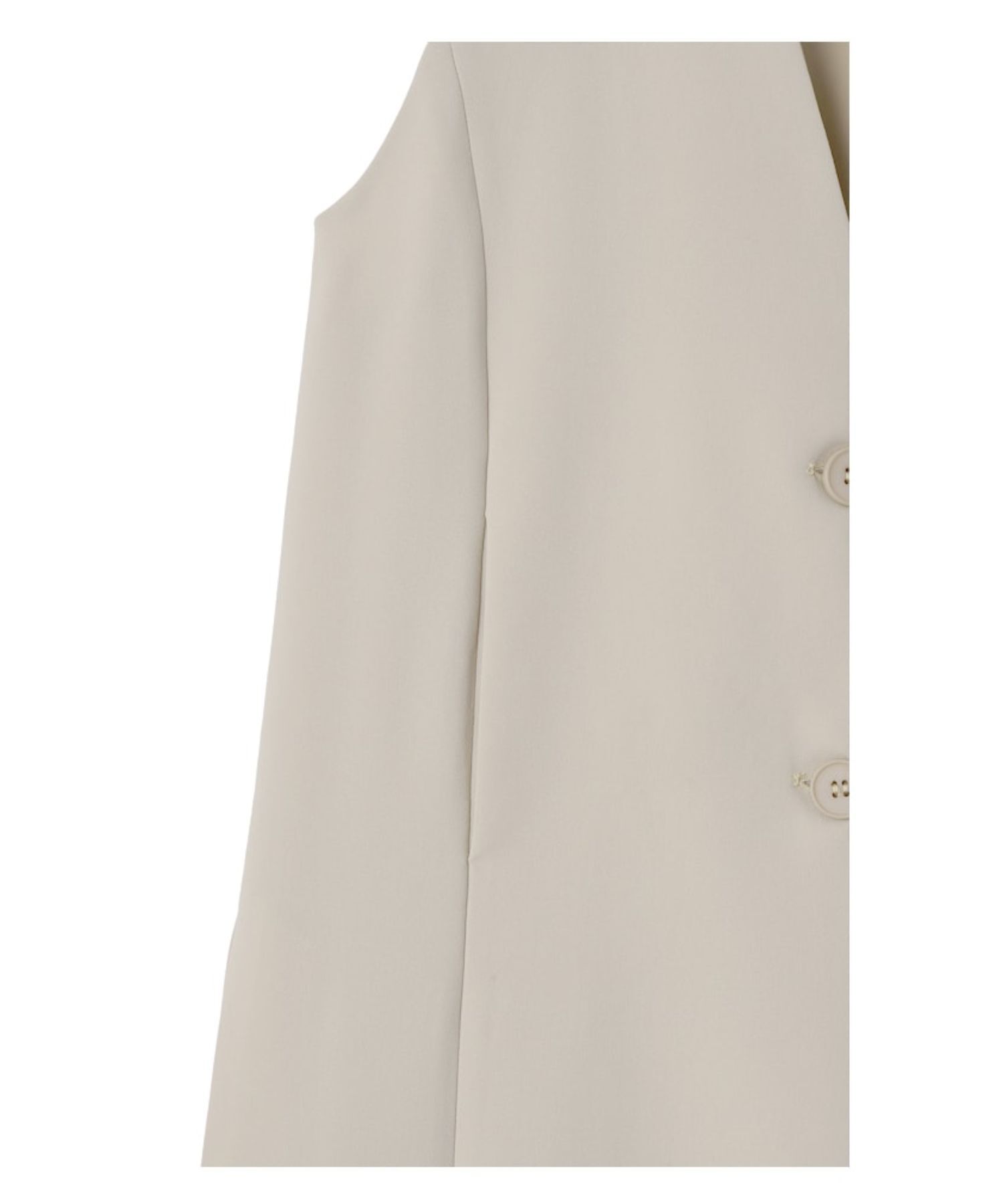 STYLE DELI「ジョーゼットロングジレ」|ベスト・ジレ|