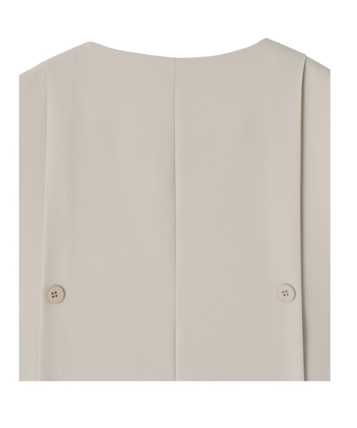 STYLE DELI「ジョーゼットロングジレ」|ベスト・ジレ|