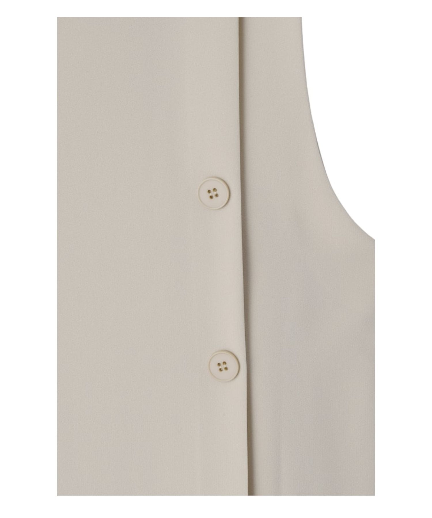 STYLE DELI「ジョーゼットロングジレ」|ベスト・ジレ|