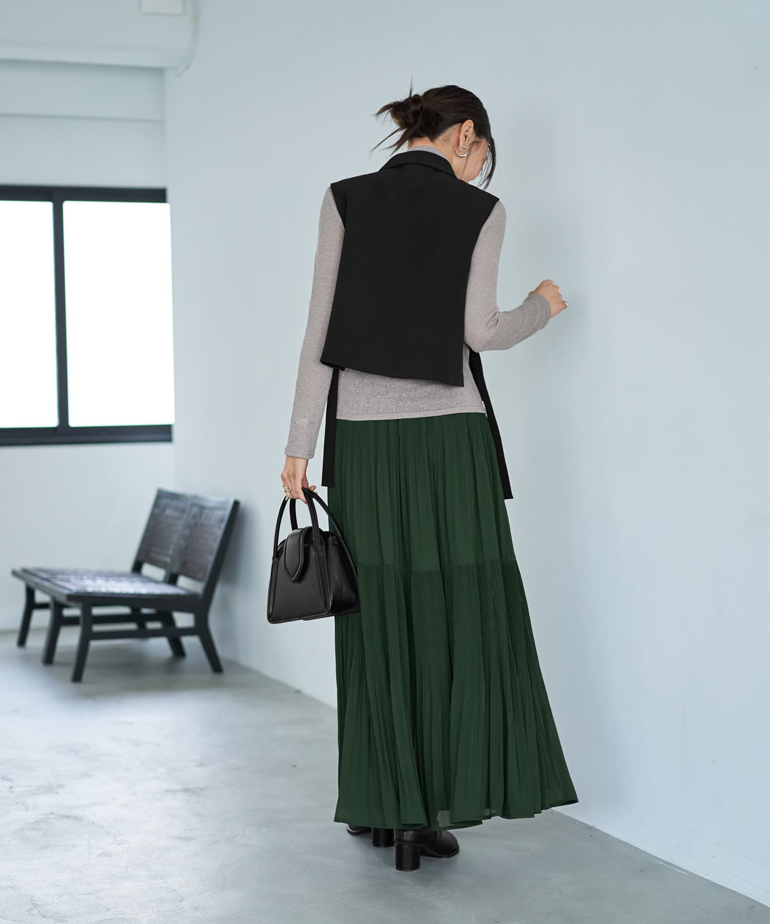 STYLE DELI「ショートジャケット型ベスト」|ベスト・ジレ|