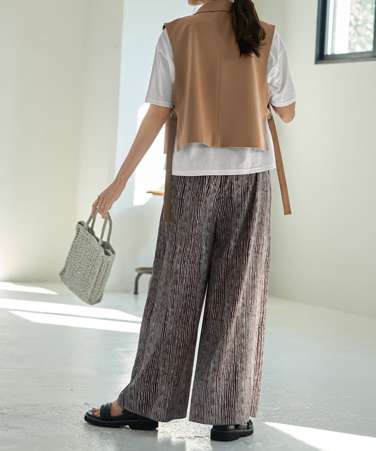 STYLE DELI「ショートジャケット型ベスト」|ベスト・ジレ|