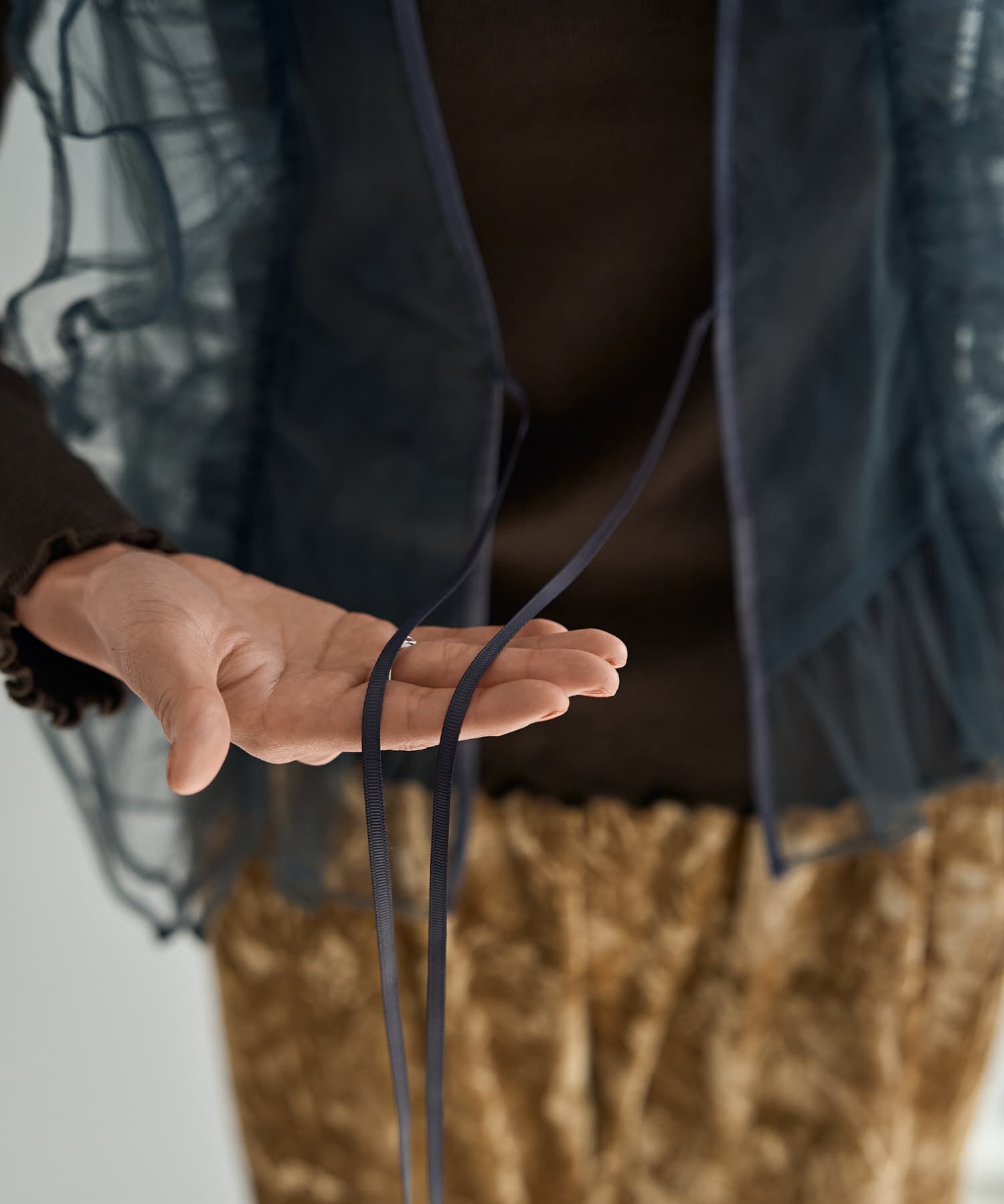 STYLE DELI「チュールフリルベスト」|ベスト・ジレ|