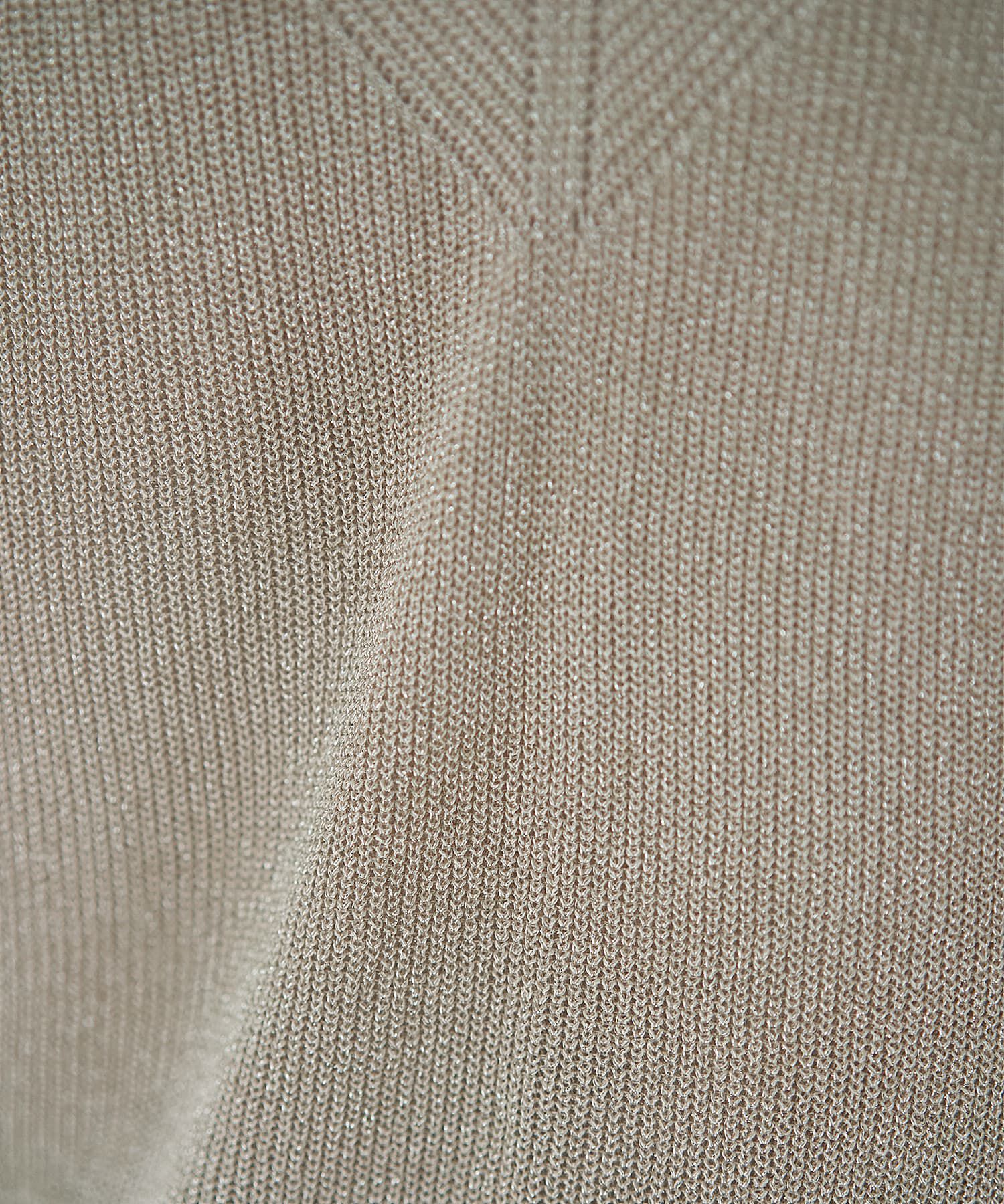 STYLE DELI「薄くて柔らかなラメVネックニットベスト」|ニット・セーター|