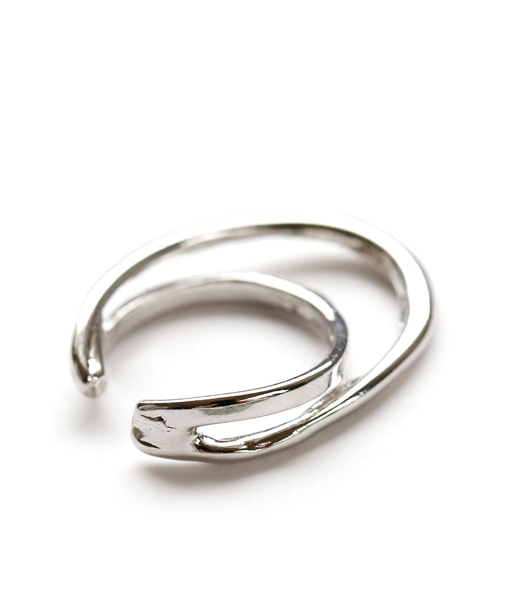 colleca la「2連オーバルイヤーカフ」|イヤーカフ|