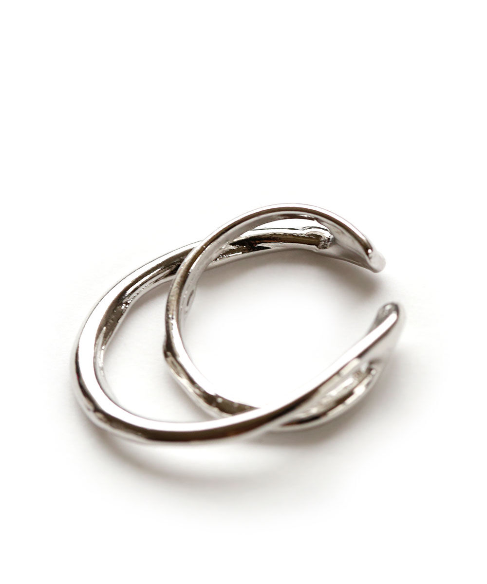 colleca la「2連オーバルイヤーカフ」|イヤーカフ|