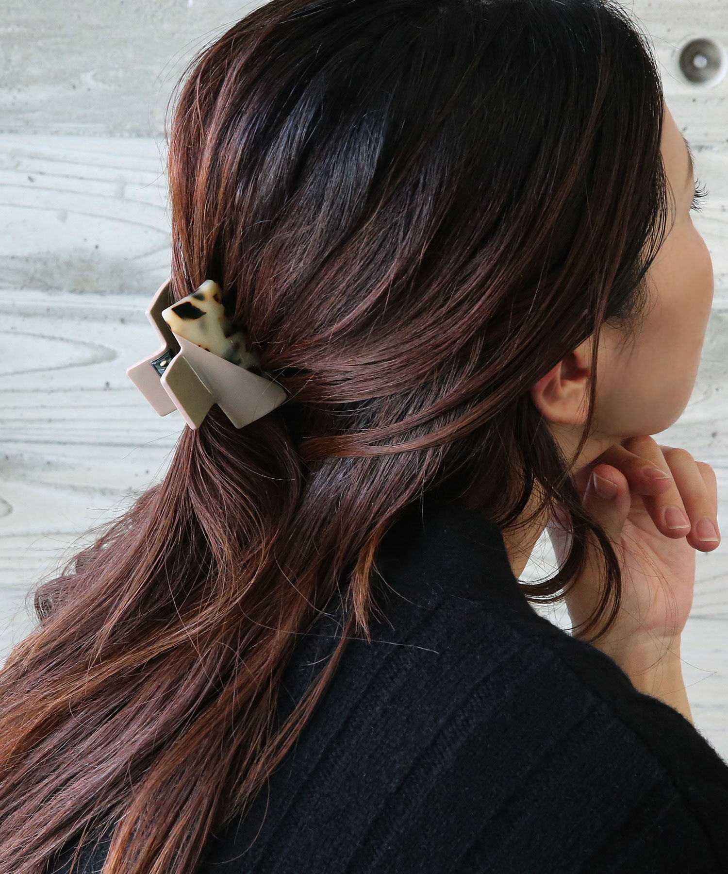 colleca la「バイカラーマーブルバンスクリップ」|その他|