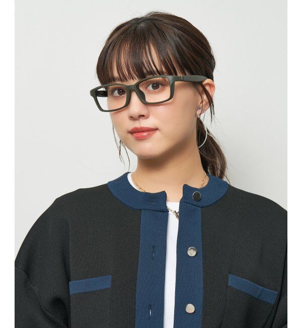  「Zoff｜GALILEO メガネ 柔軟性抜群 金属フリー Lサイズ ユニセックス レンズ交換券付」|メガネ|