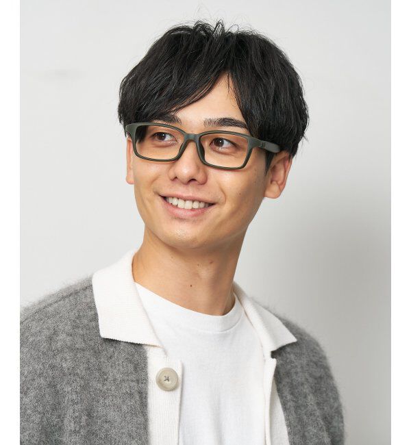  「Zoff｜GALILEO メガネ 柔軟性抜群 金属フリー Lサイズ ユニセックス レンズ交換券付」|メガネ|