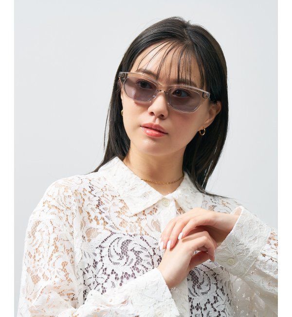  「SUNCUTGlasses/UV100%CUT サングラス カラーレンズ 太縁 紫外線対策 UVカット ユニセックス スポーツ」|サングラス|