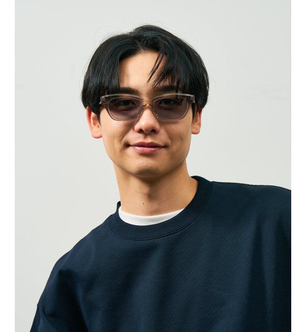  「SUNCUTGlasses/UV100%CUT サングラス カラーレンズ 太縁 紫外線対策 UVカット ユニセックス スポーツ」|サングラス|