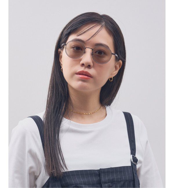  「Zoff｜JOURNAL STANDARD relume ラウンド型 サングラス 紫外線防止 UVカット｜ジャーナルスタンダード」|サングラス|