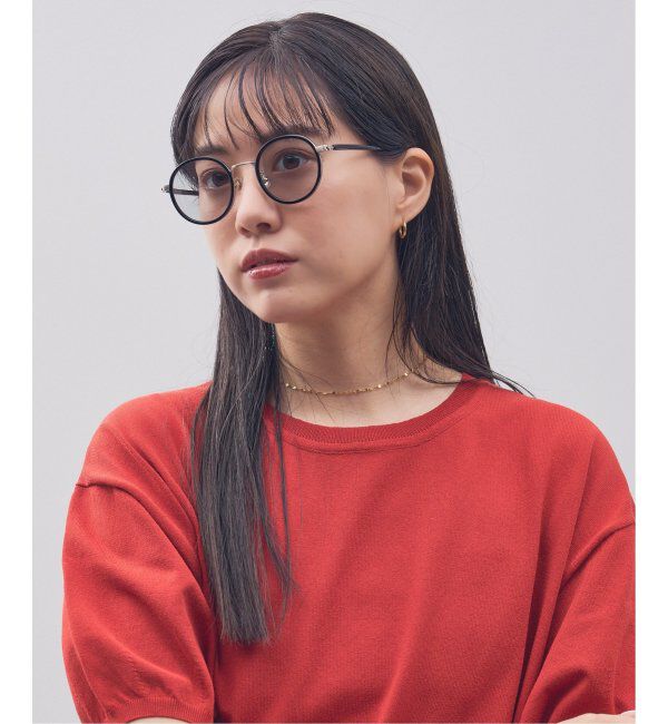  「Zoff｜JOURNAL STANDARD relume ラウンド型 サングラス 紫外線防止 UVカット｜ジャーナルスタンダード」|サングラス|