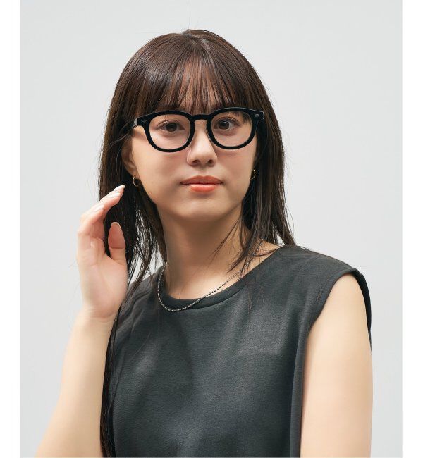  「【WEB限定】Zoff｜AOI IHARA 調光 サングラス ｜紫外線で色が変わる｜黒縁 紫外線対策 UVカット  」|サングラス|