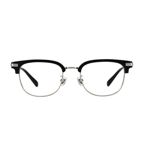  「Zoff｜AOI IHARA クリア サングラス （UV100%カット クリアレンズ）  サーモント ｜紫外線対策 UVカット  」|サングラス|ブラック