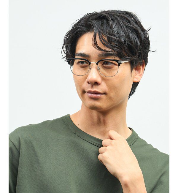  「Zoff｜AOI IHARA クリア サングラス （UV100%カット クリアレンズ）  サーモント ｜紫外線対策 UVカット  」|サングラス|