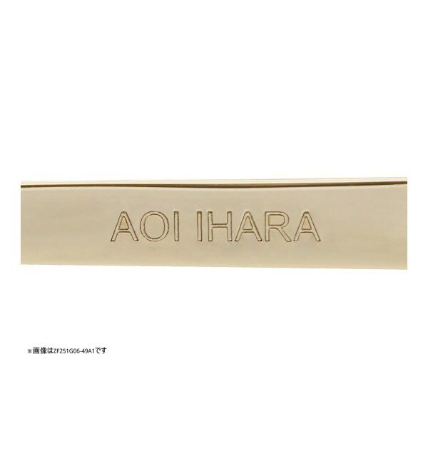  「Zoff｜AOI IHARA クリア サングラス （UV100%カット クリアレンズ）  サーモント ｜紫外線対策 UVカット  」|サングラス|