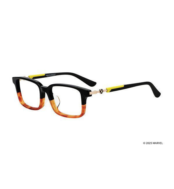  「MARVEL COLLECTION【ウルヴァリン モデル】 メガネ | 伊達メガネ 度付き   レンズ交換券付」|メガネ|