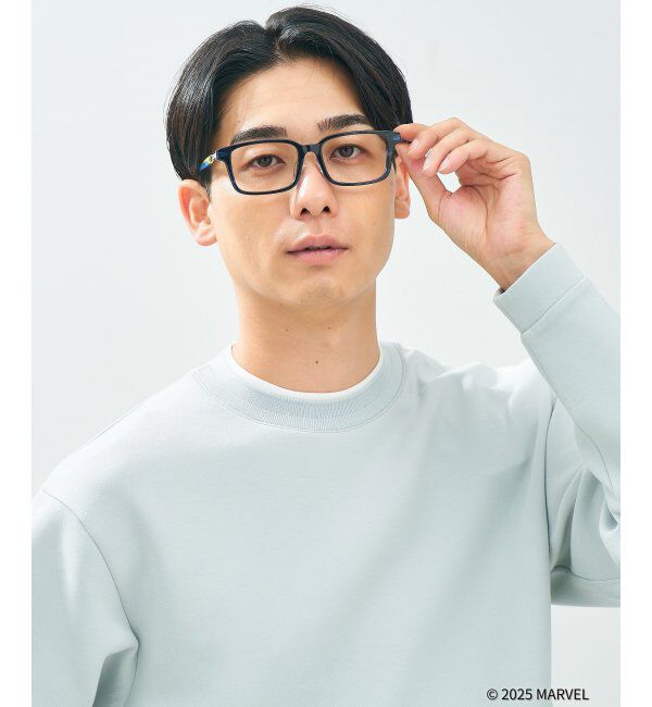  「MARVEL COLLECTION【ウルヴァリン モデル】 メガネ | 伊達メガネ 度付き   レンズ交換券付」|メガネ|