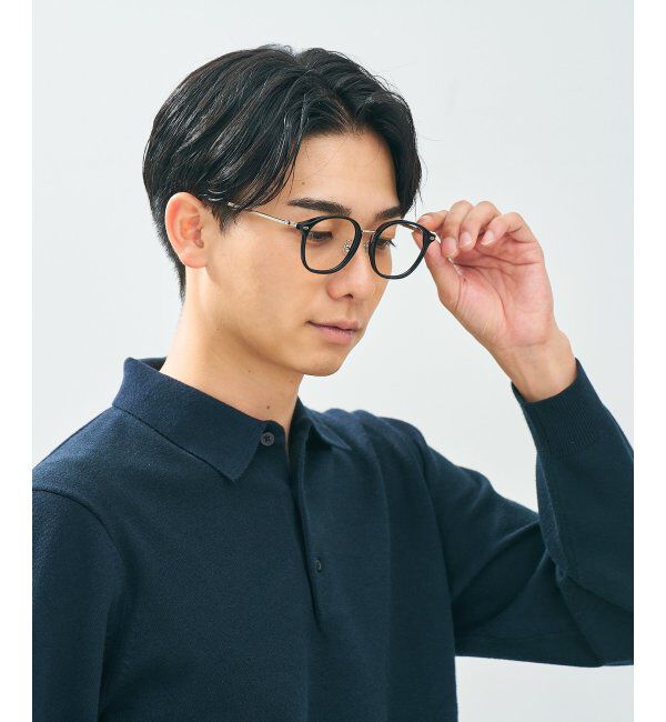  「Zoff｜CLASSIC メガネ | グランパコア 伊達メガネ 度付き 読書 ビジネス   レンズ交換券付」|メガネ|