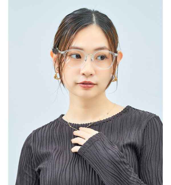  「Zoff｜CLASSIC メガネ | グランパコア 伊達メガネ 度付き 読書 ビジネス   レンズ交換券付」|メガネ|