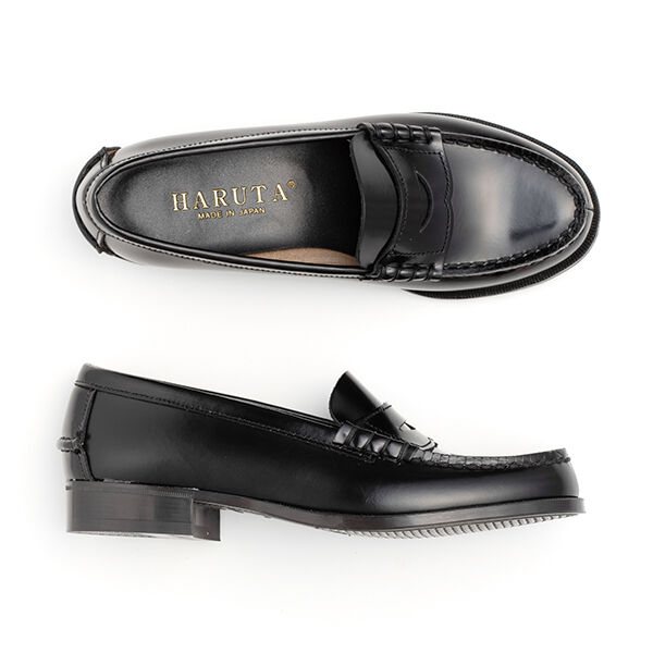 HARUTA「[1E]レディス牛革コインローファー #3041」|ローファー|