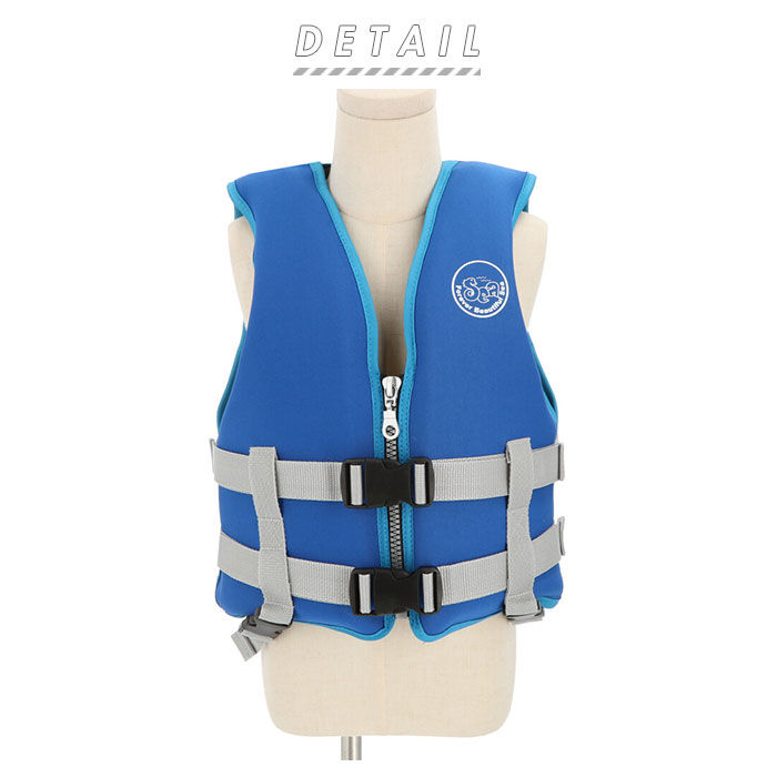 BACKYARD FAMILY「ライフジャケット 子供 通販 ジュニア 子ども フローティングベスト ウェットスーツ ネオプレン」|ベスト・ジレ|