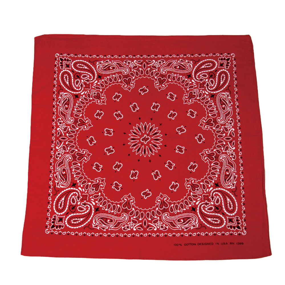 BACKYARD FAMILY「バンダナ 通販 スカーフ 柄 BANDANNA マスク ハンカチ ターバン 帽子 おしゃれ」|マフラー|レッド1