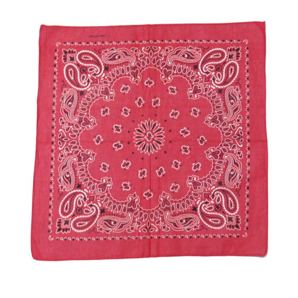 BACKYARD FAMILY「バンダナ 通販 スカーフ 柄 BANDANNA マスク ハンカチ ターバン 帽子 おしゃれ」|マフラー|ピンク1