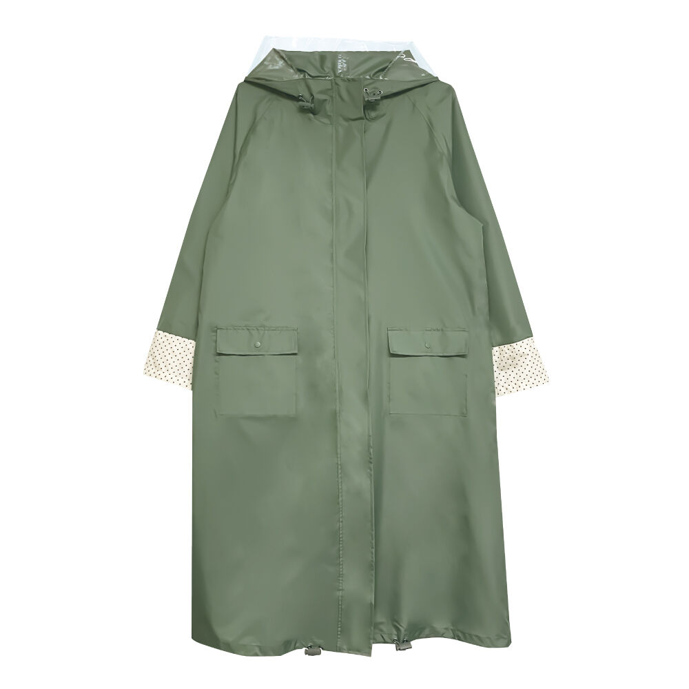 BACKYARD FAMILY「HARAINY ハレニー レインウェア 自転車 レディース 通販 レインウエア レインコート」|その他|グリーン1