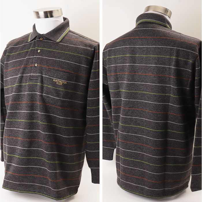 BACKYARD FAMILY「ポロシャツ 長袖 メンズ 通販 シャツ メンズシャツ トップス おしゃれ 長袖シャツ」|その他|