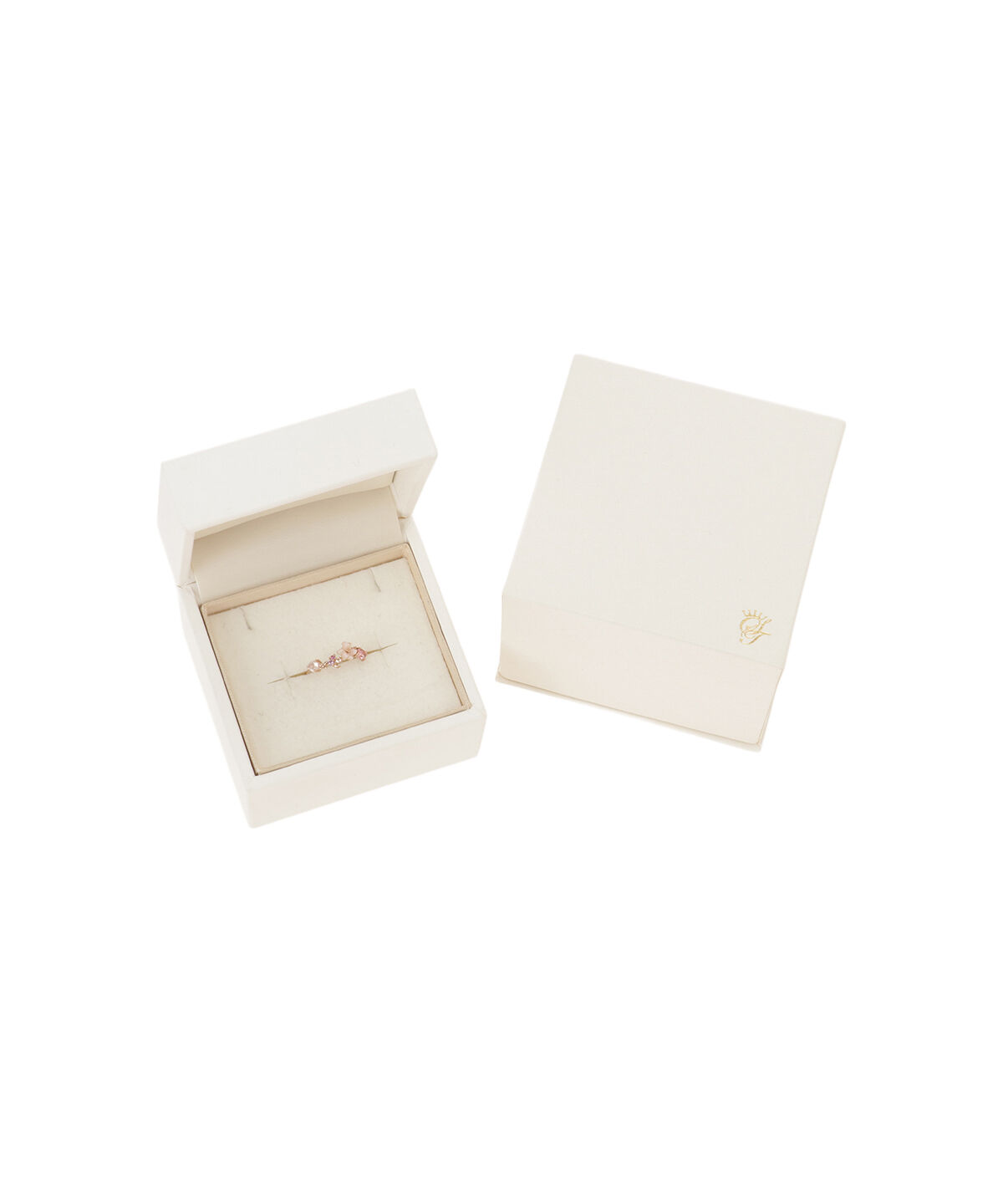 Samantha Tiara「K18 SPG フラワーレターズリング」|リング|