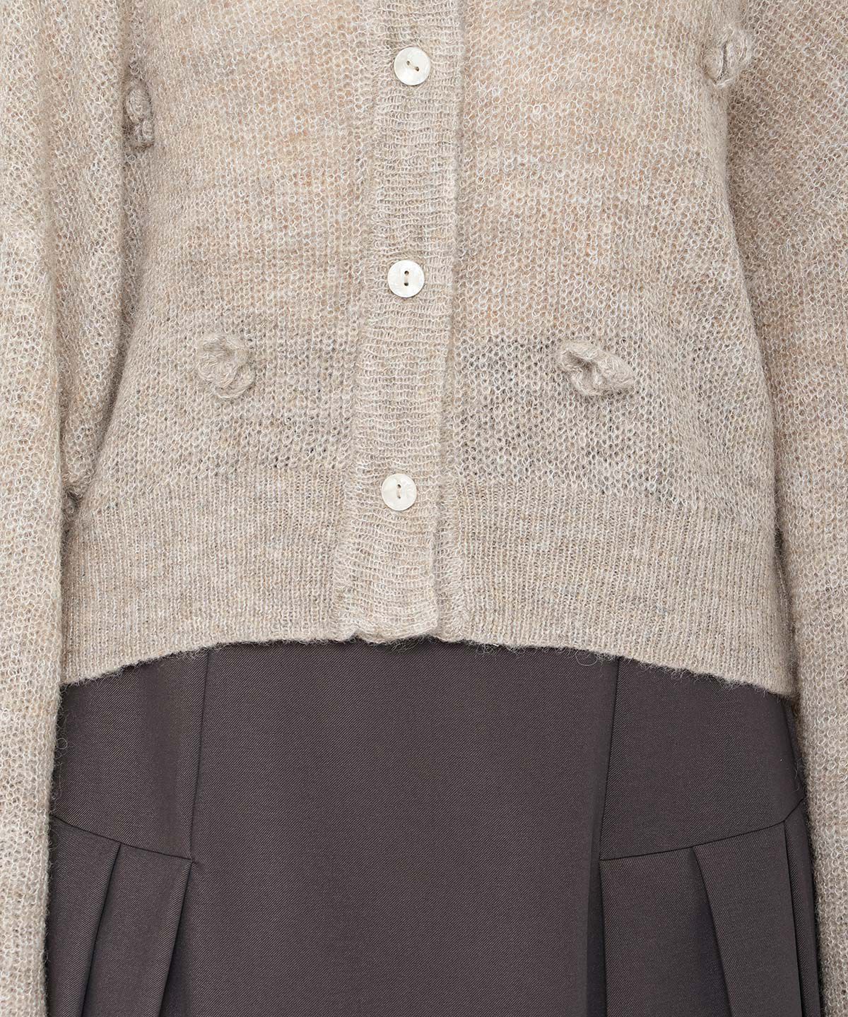 REDYAZEL「クロシェフラワーカーディガン」|カーディガン|