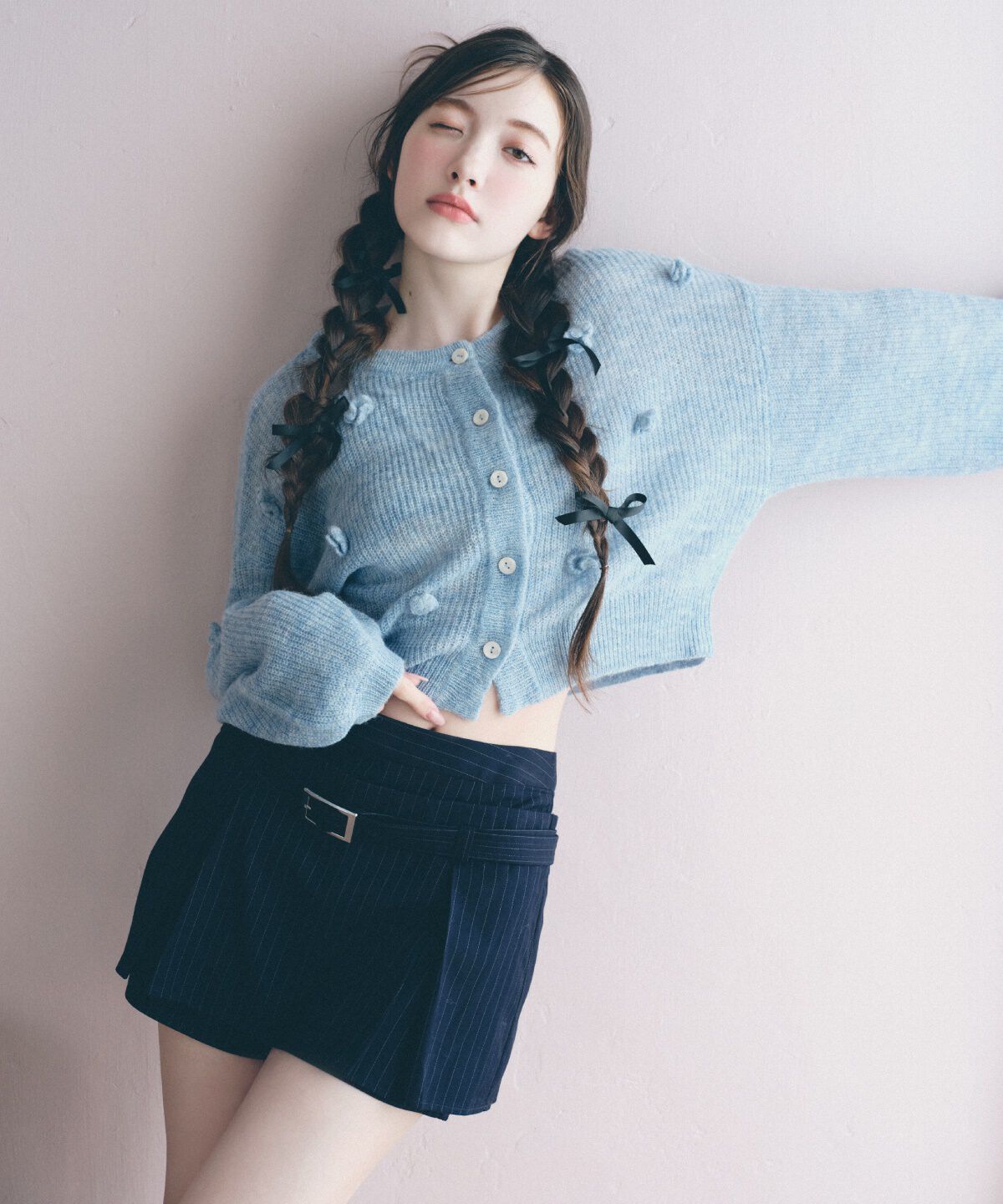 REDYAZEL「クロシェフラワーカーディガン」|カーディガン|