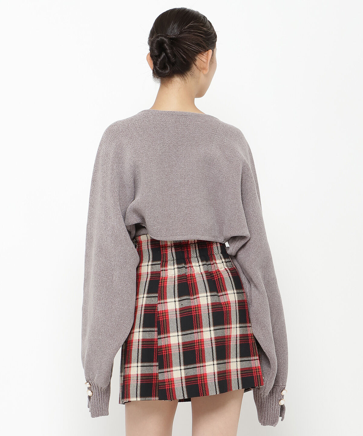 REDYAZEL「モールニットボレロ＆キャミソールセット」|ニット・セーター|