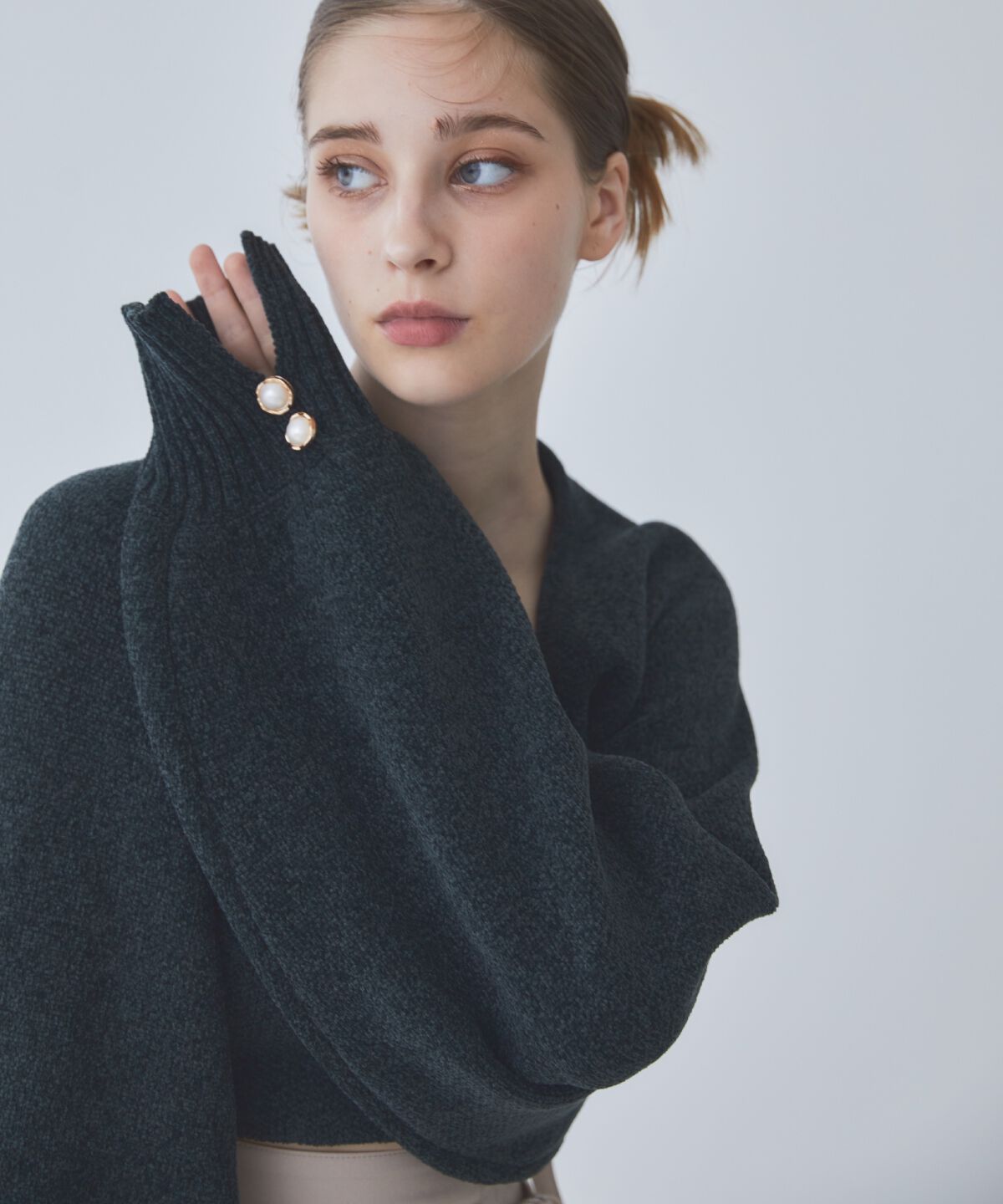 REDYAZEL「モールニットボレロ＆キャミソールセット」|ニット・セーター|