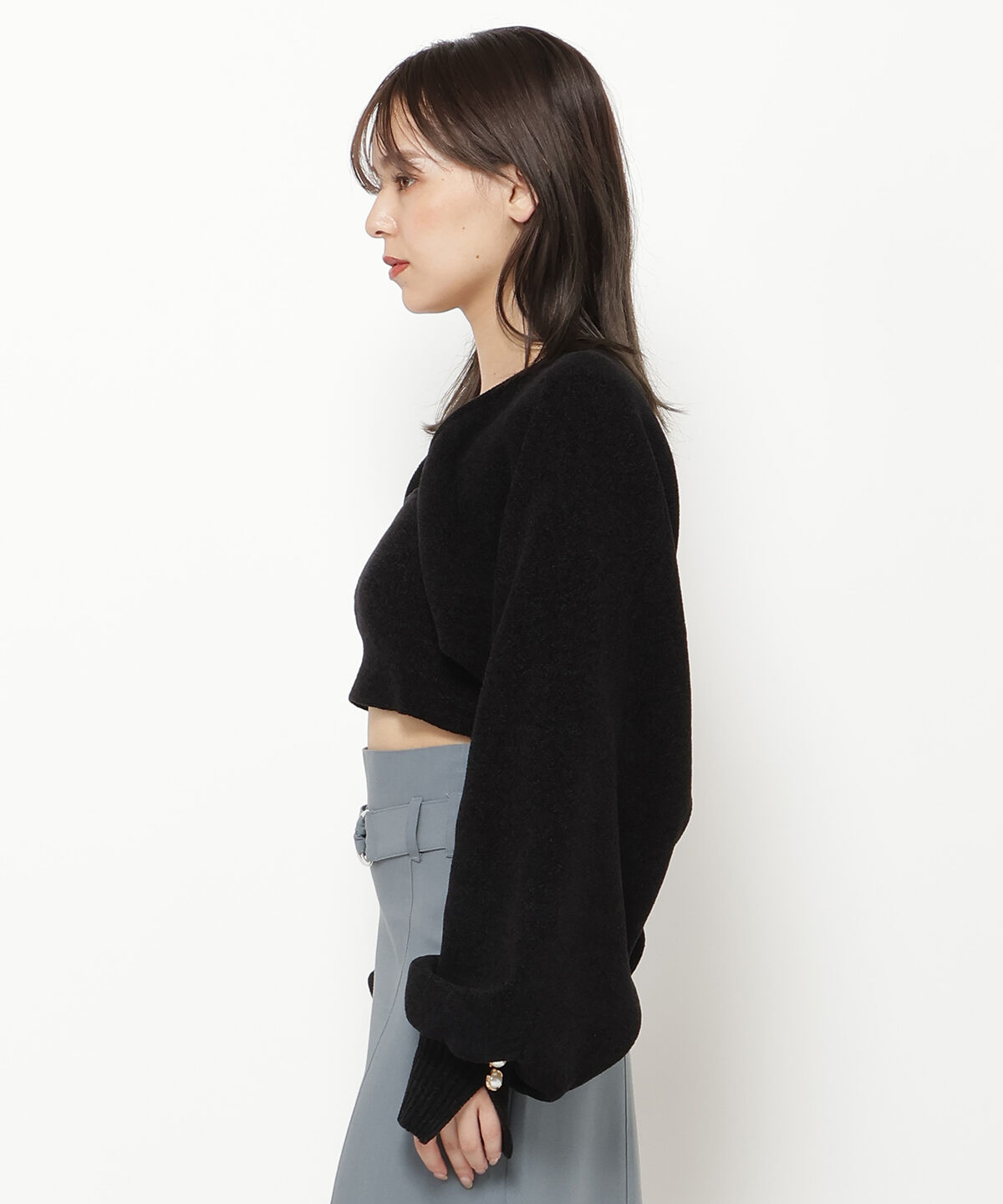 REDYAZEL「モールニットボレロ＆キャミソールセット」|ニット・セーター|